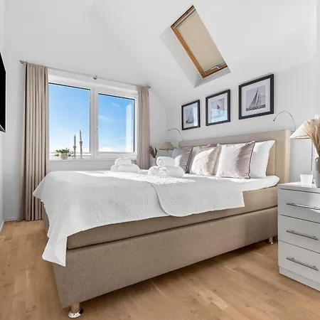 Apartamento Ostsee-ferienwohnung Meeresflüstern Für 4, Modern, Meerblick, Sauna, Terrasse, Nah Am *