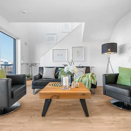 Ostsee-ferienwohnung Meeresflüstern Für 4, Modern, Meerblick, Sauna, Terrasse, Nah Am Olpenitz