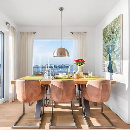 Ostsee-ferienwohnung Meeresflüstern Für 4, Modern, Meerblick, Sauna, Terrasse, Nah Am * Olpenitz